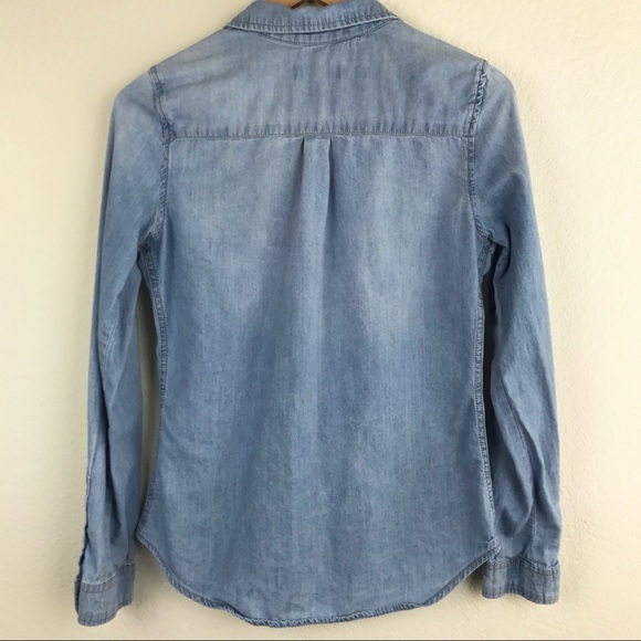 • Wax jean chambray top • botton down - Picture 5 of 6
